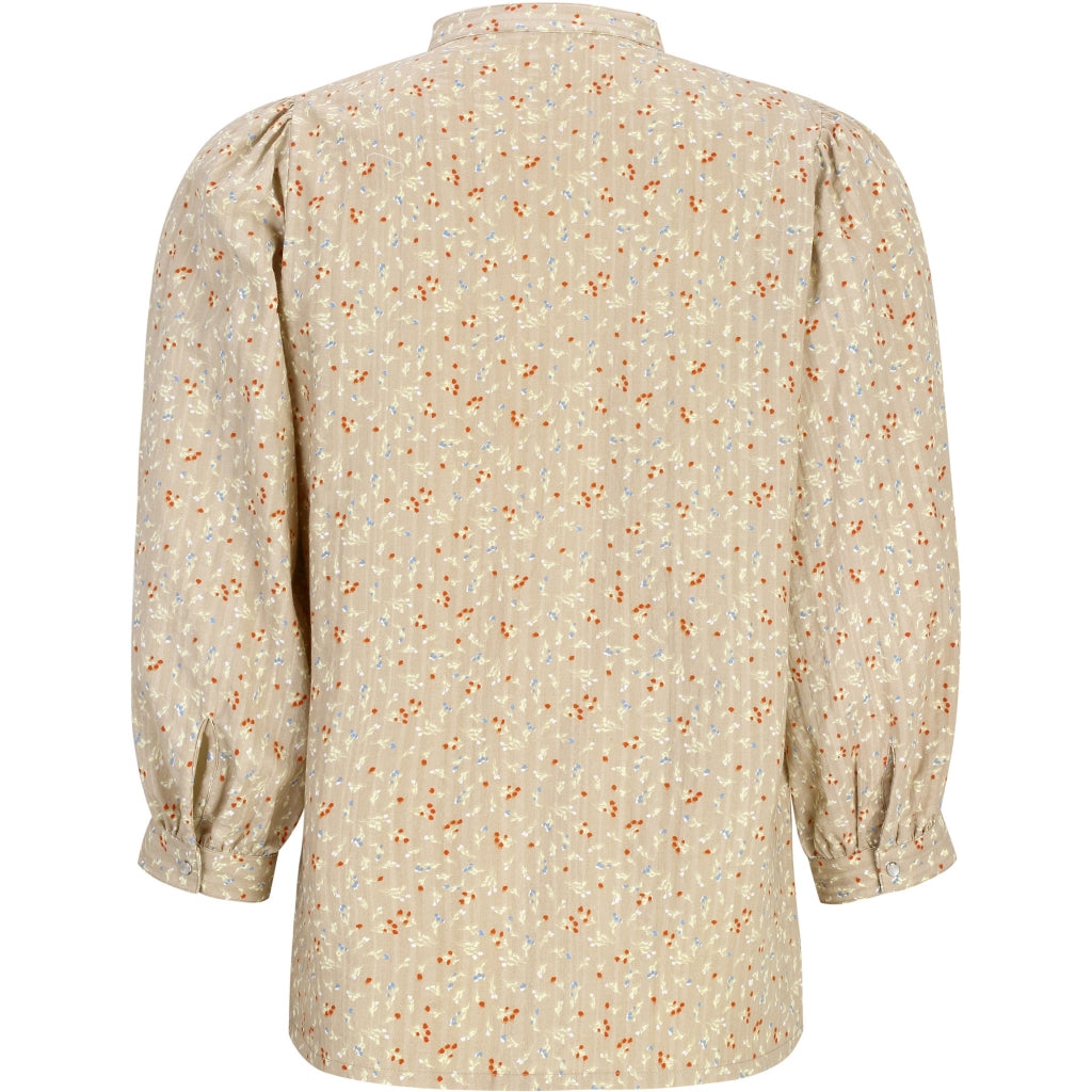 Soft Rebels Dana 3 / 4 Top Printed Tiny Flower Pepper