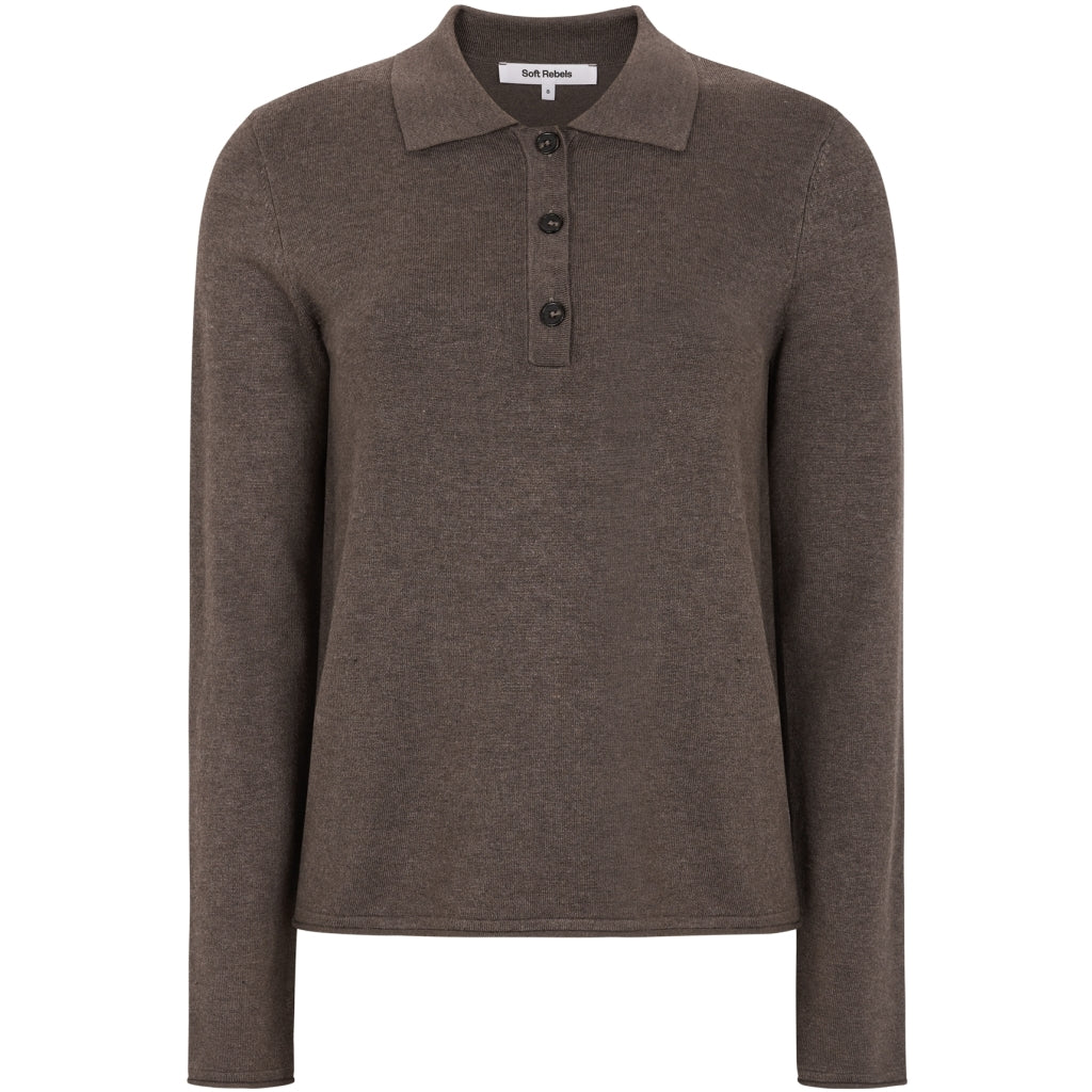 Soft Rebels Nori Strik Coffee Brun