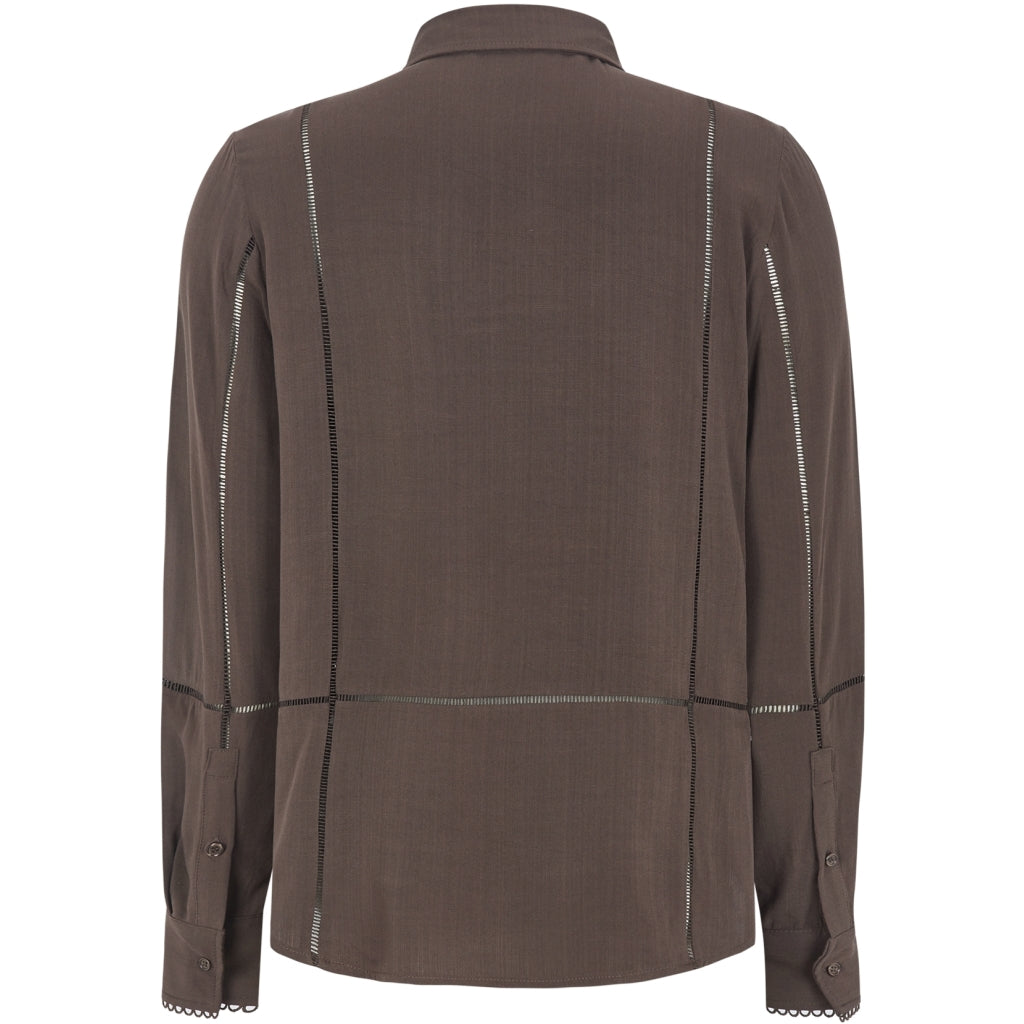 Soft Rebels Edwina Skjorte Coffee Brun