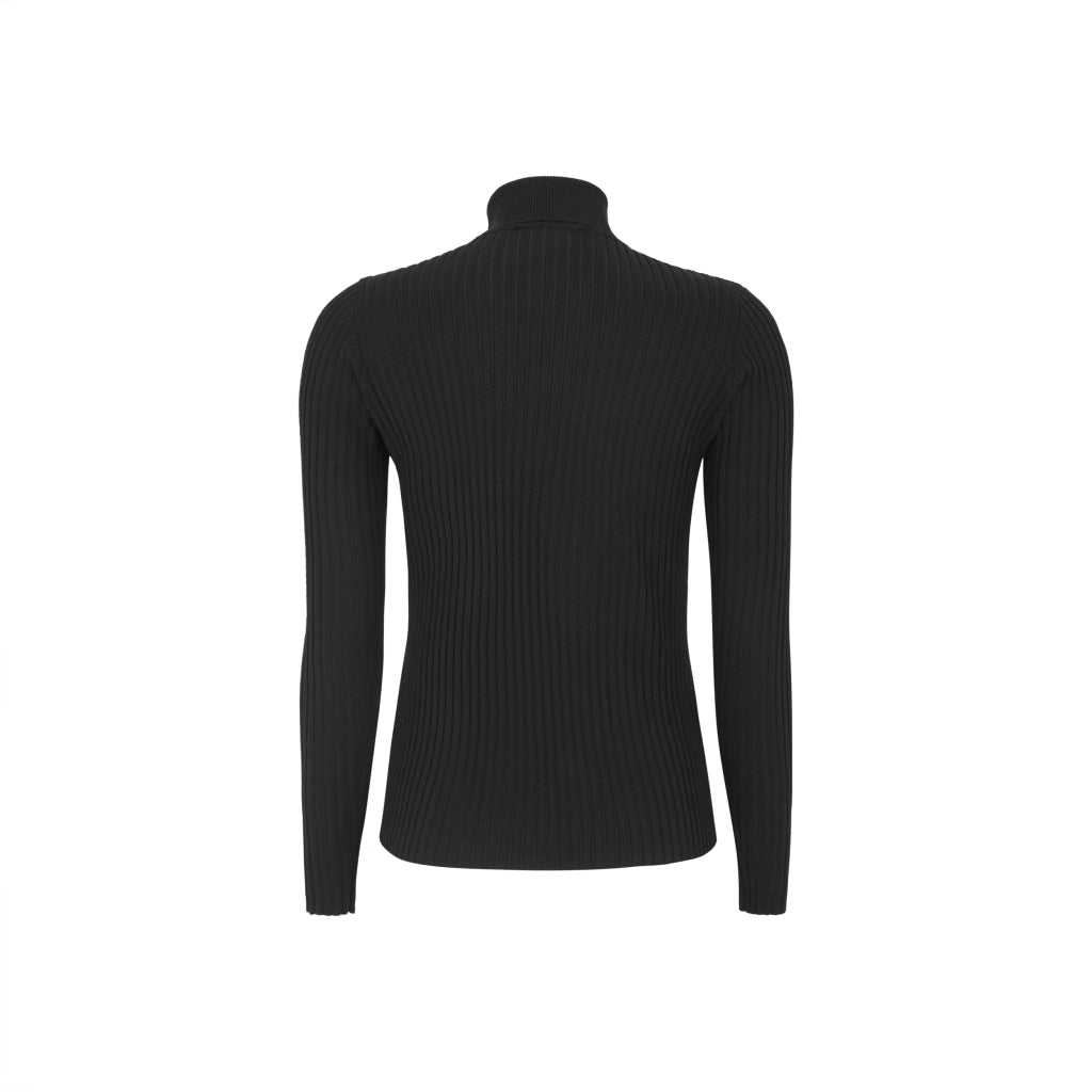 Soft Rebels Noa Strik Rollneck Sort
