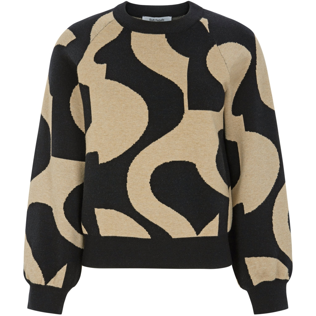 Soft Rebels Sima Strik Scape Brun Sort