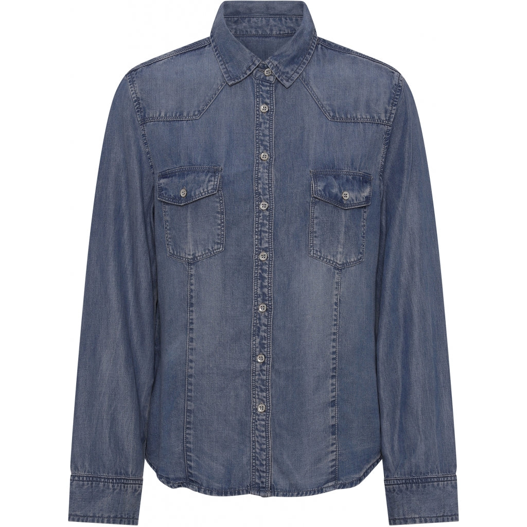 CostaMani Morrison Skjorte Denim Blue