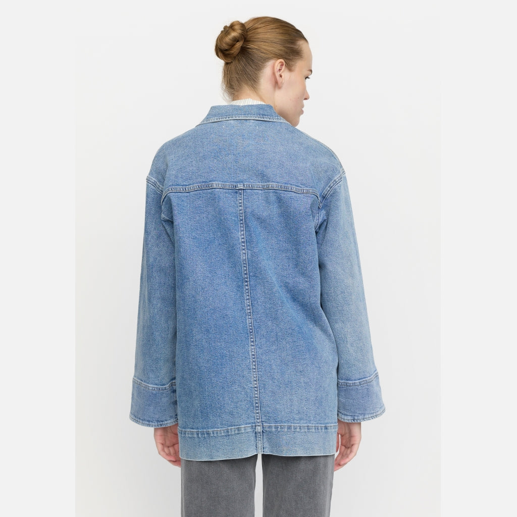 Soft Rebels Kiki Jakke Lommer Denim True Blå
