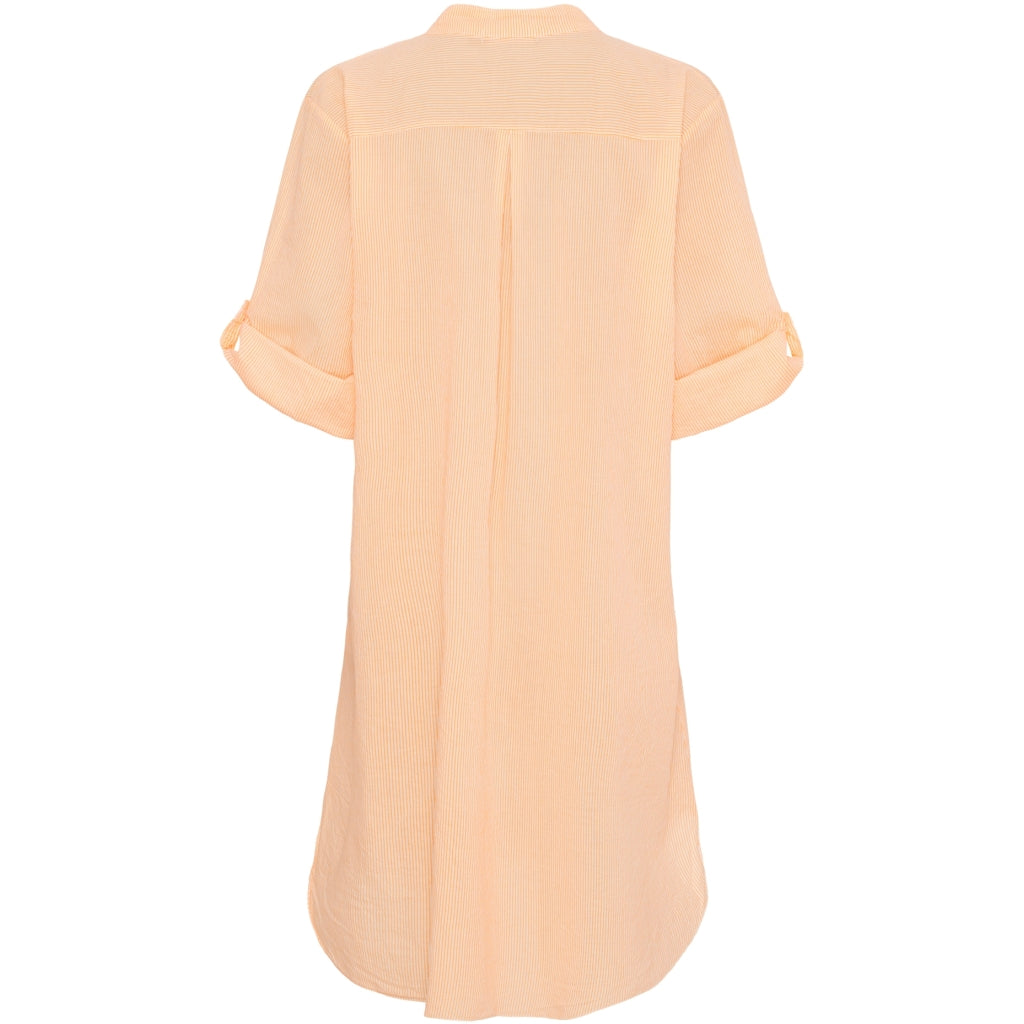 Marta Du Chateau Tunika Stribet Strong Orange