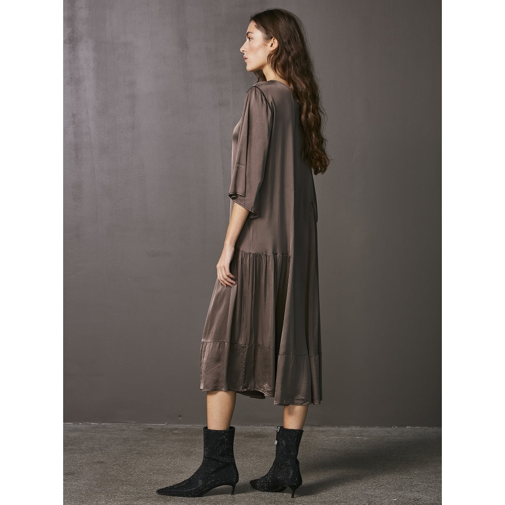 Nü Denmark Vanilla Kjole Dark Brown
