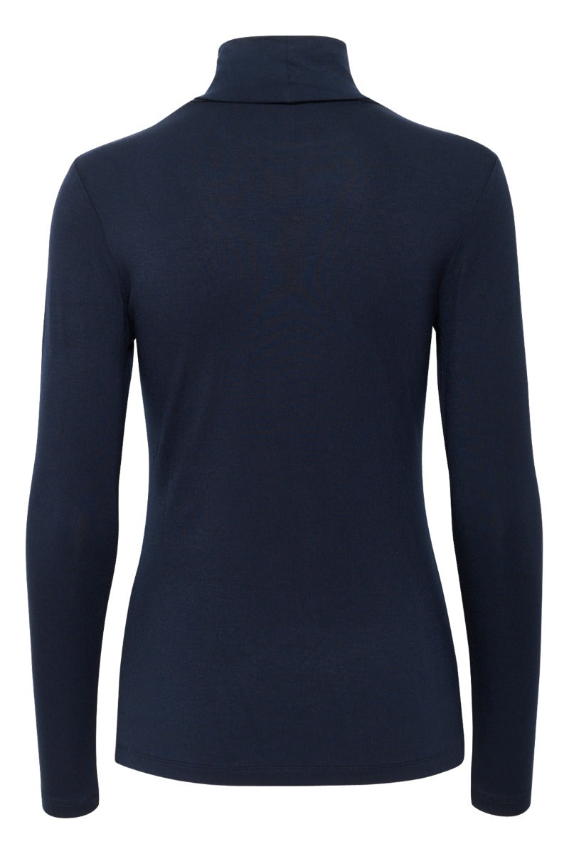 KAFFE Yoko Rollneck Midnight Blå