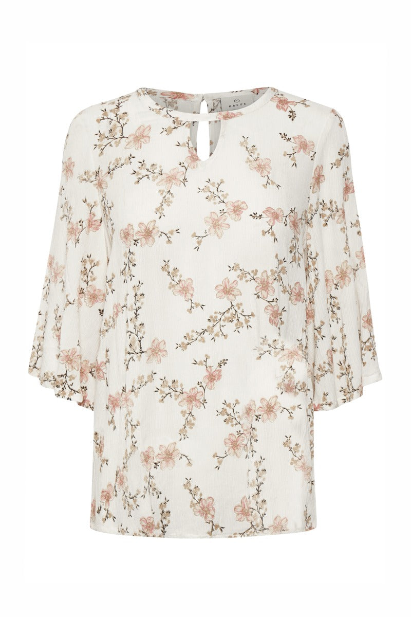 KAFFE Viola Bluse Chalk Peach