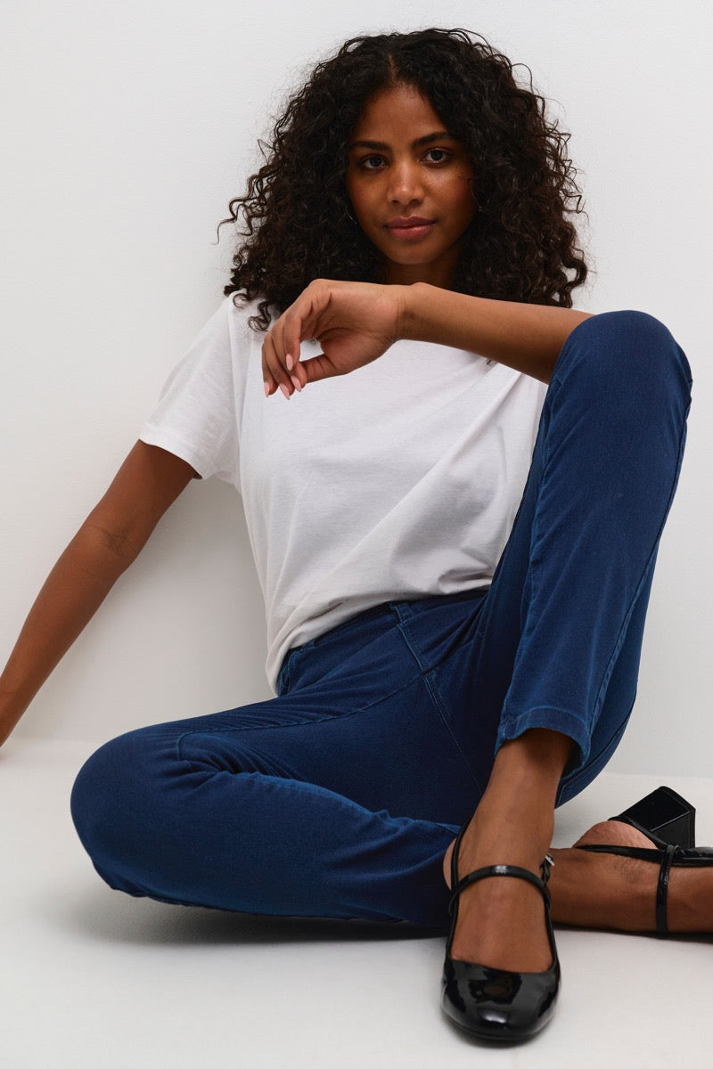 KAFFE Vicky Jeans Dark Blå Denim