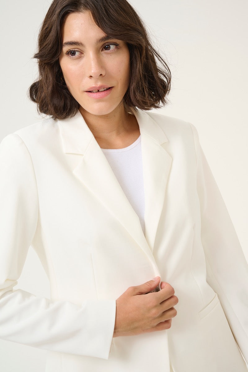 KAFFE Sakura Blazer Chalk