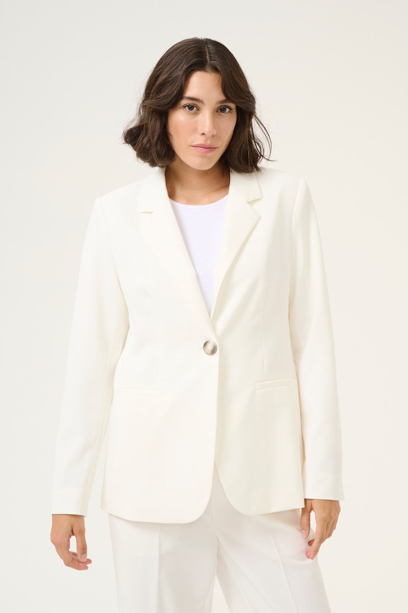 KAFFE Sakura Blazer Chalk