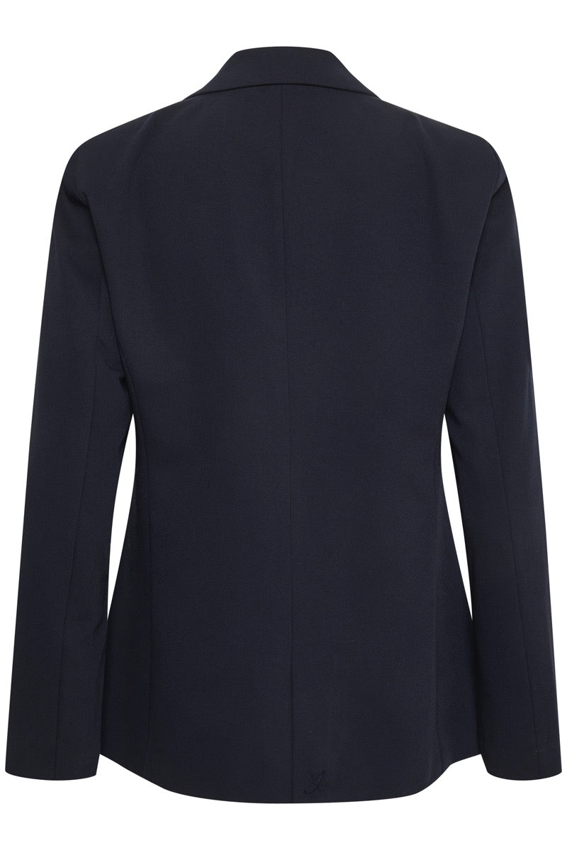 KAFFE Sakura Blazer Midnight Marine Blå