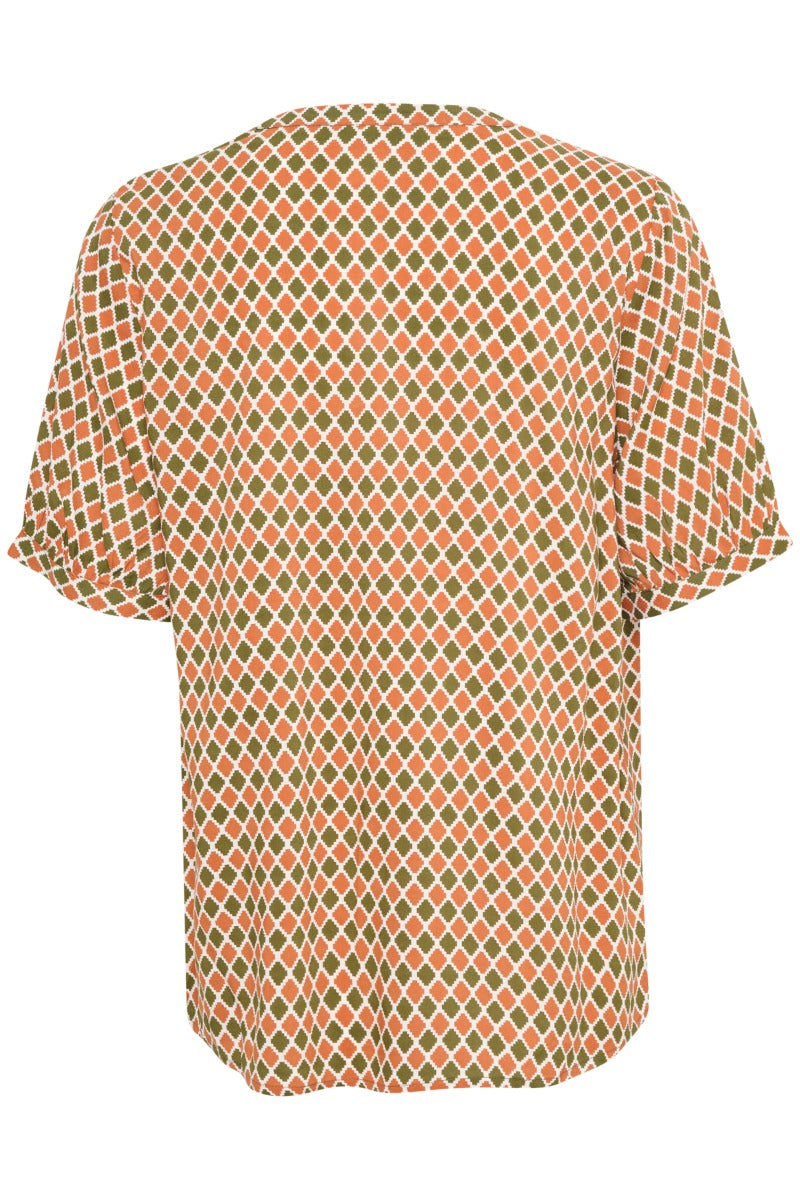 KAFFE Sally Tilly Bluse Grape Spades