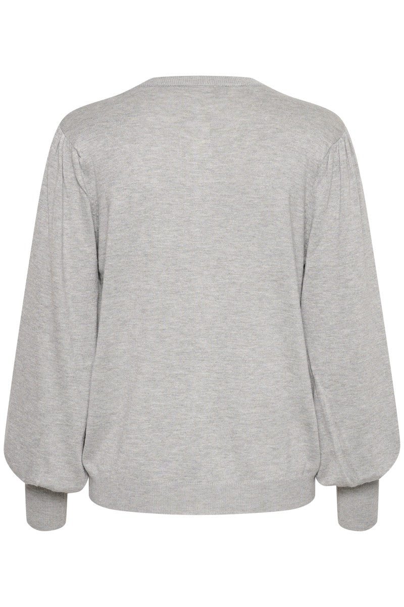 KAFFE Lizza Cardigan Light Grå