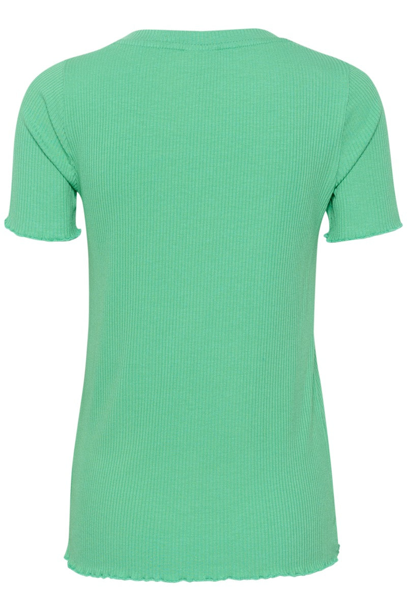 KAFFE Drew T-shirt Gumdrop Grøn