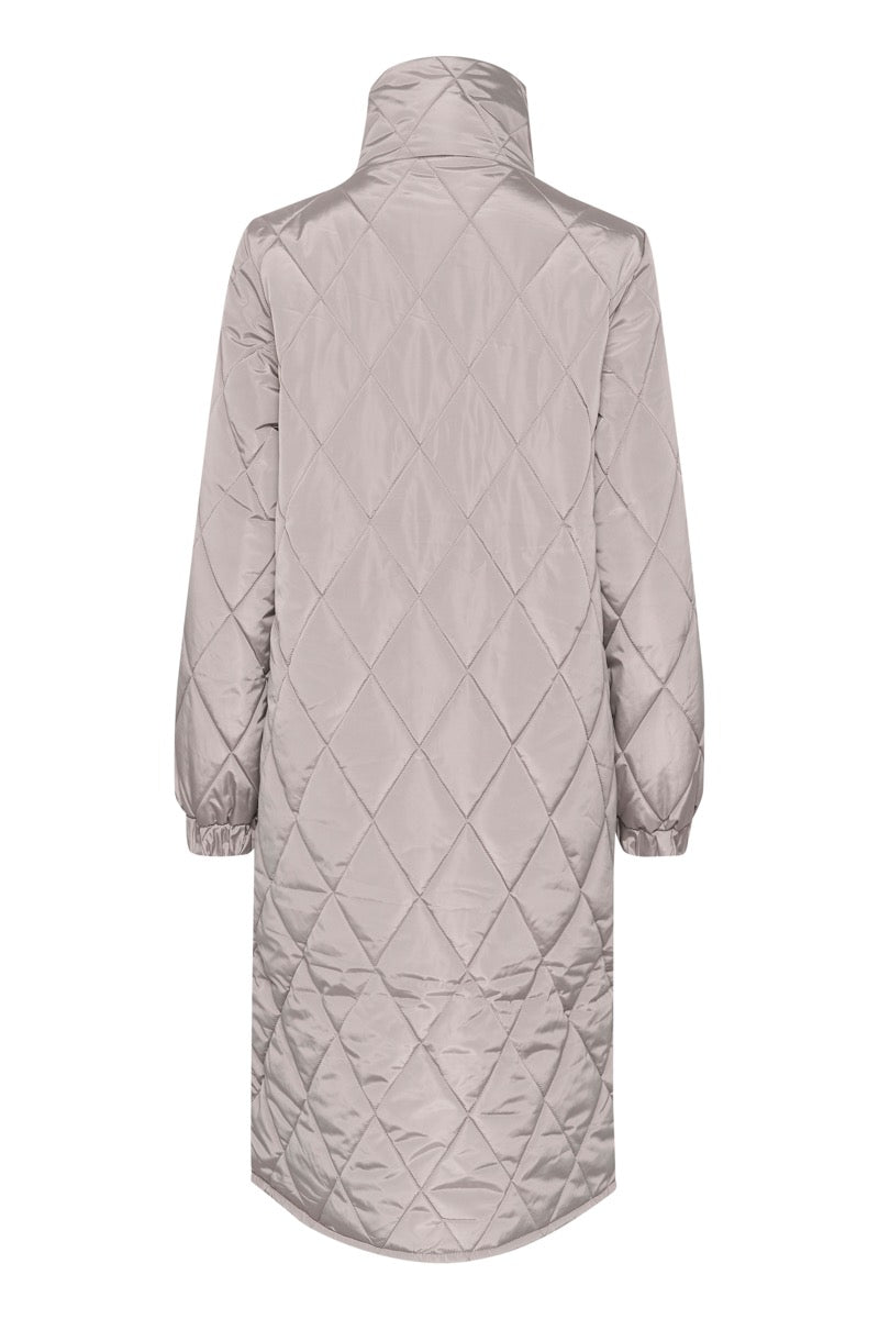 KAFFE Lindsay Jakke Quilt Steeple Grå