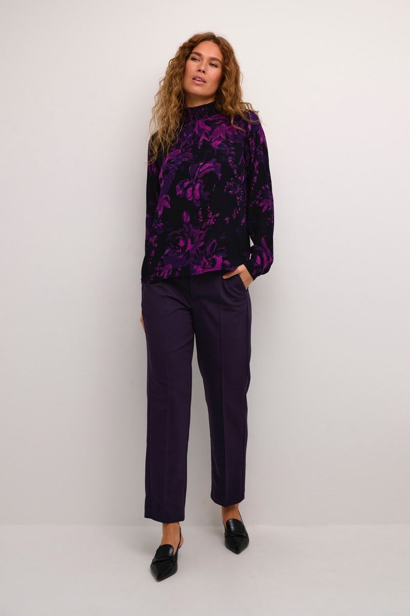 KAFFE Sakura HW Zipper Buks Dawn Lilla
