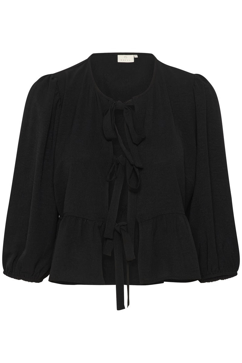 KAFFE Silja Bluse Deep Sort