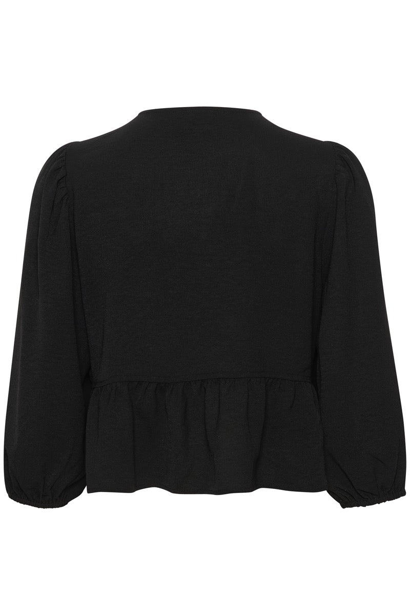 KAFFE Silja Bluse Deep Sort
