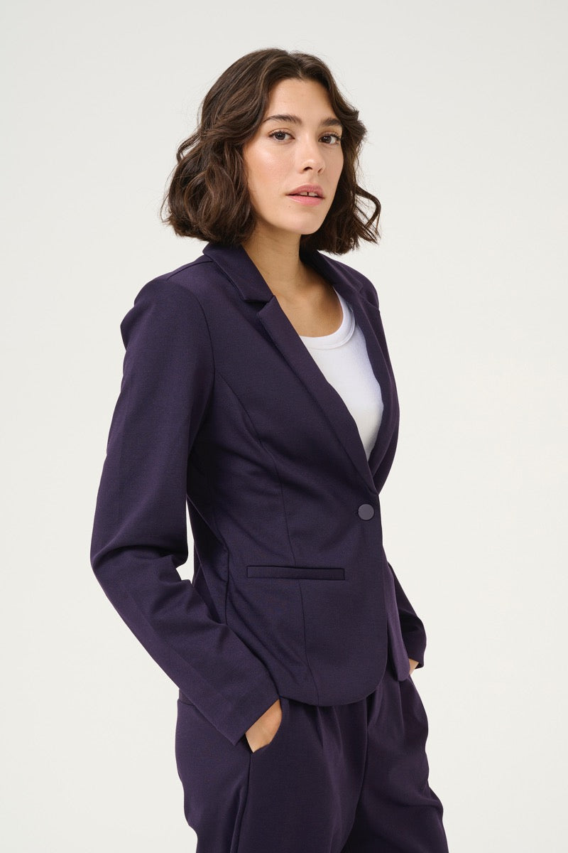 KAFFE Jenny Blazer Dawn Lilla