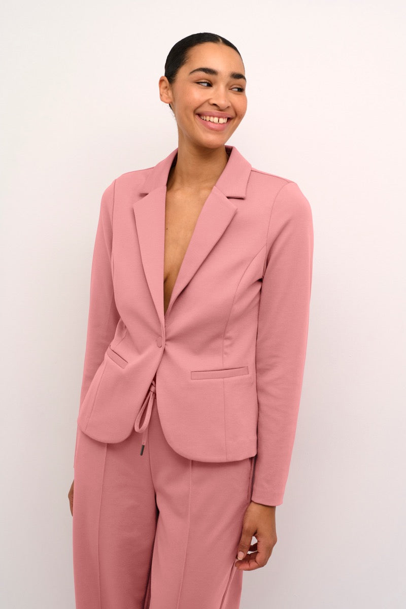KAFFE Jenny Blazer Mesa Rosa