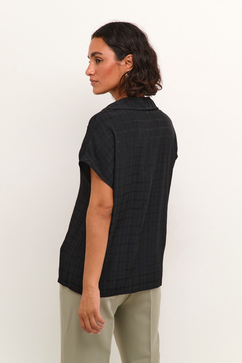 KAFFE Juliane Bluse Deep Sort