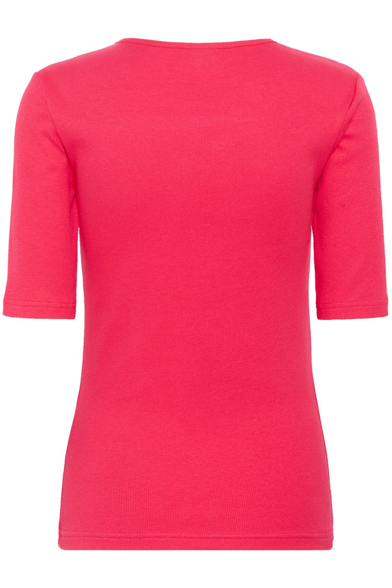 KAFFE Carna T Shirt Raspberry