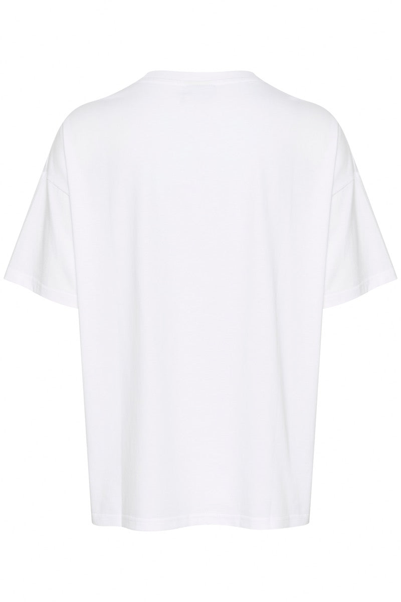 KAFFE Ellen T-shirt Optical Hvid