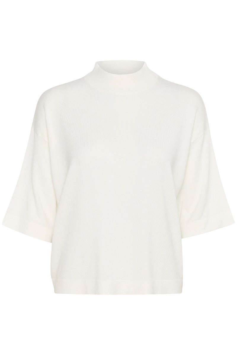 KAFFE Lizza Turtleneck Kalk