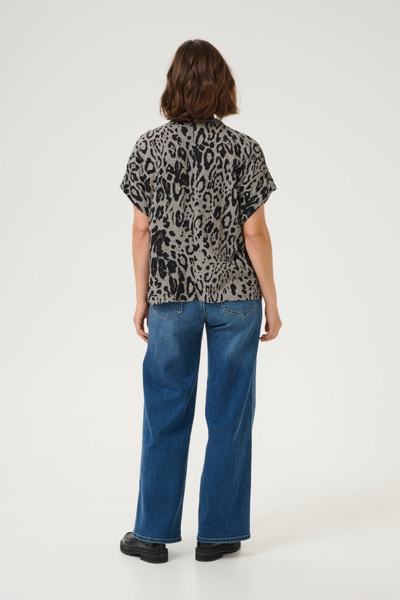 KAFFE Milia Wing SL Bluse Moonstruck