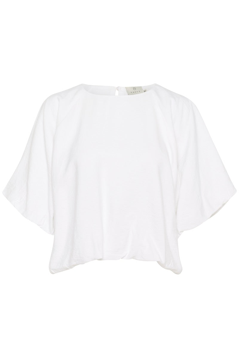 KAFFE Gabby Bluse Hvid