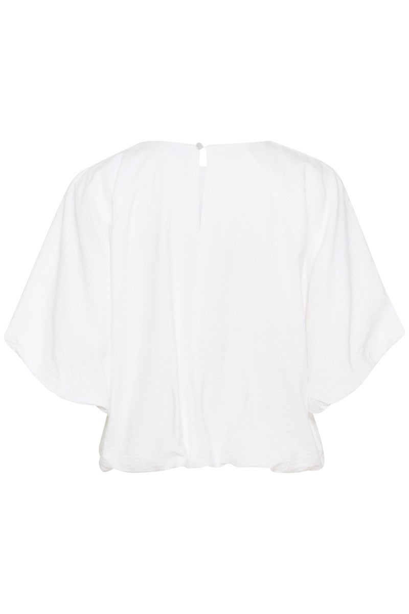 KAFFE Gabby Bluse Hvid