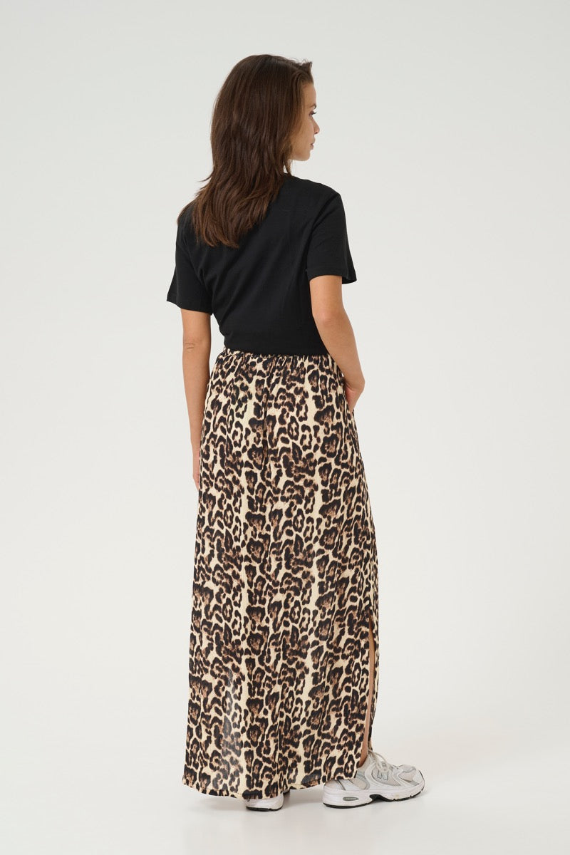KAFFE Edita Amber Nederdel Leopard