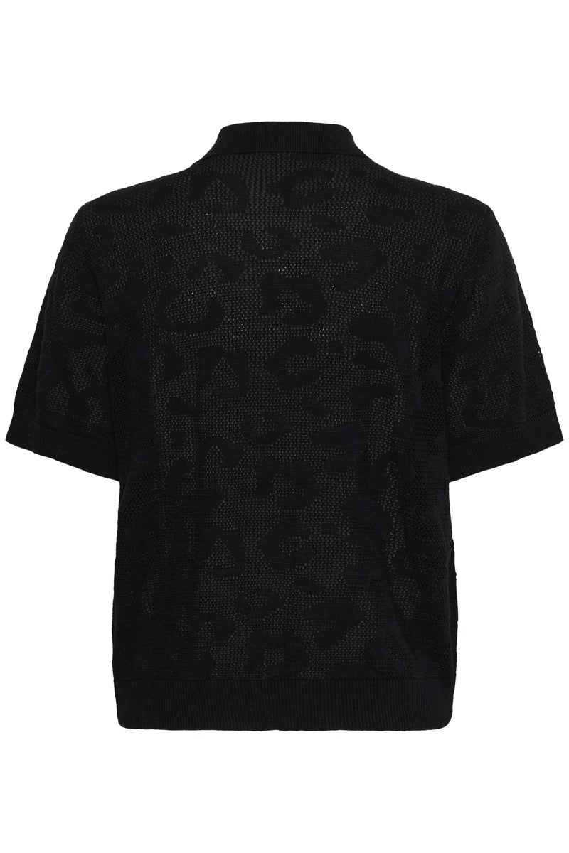 KAFFE Abela Strik Polo Deep Sort