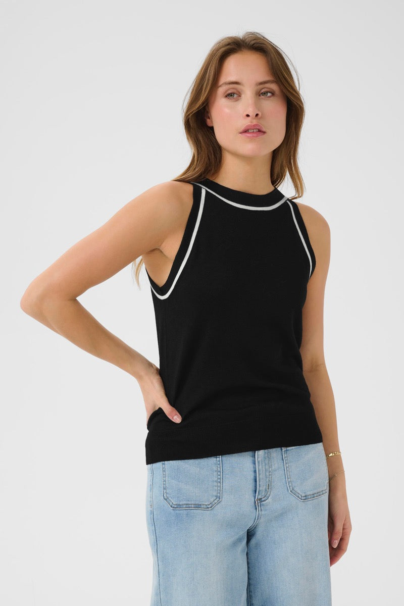 KAFFE Mally Pullover Deep Sort