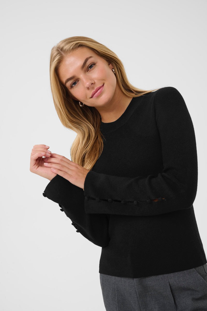 KAFFE Hallie Pullover Deep Sort