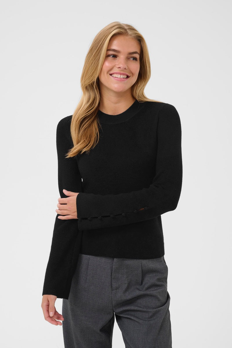 KAFFE Hallie Pullover Deep Sort