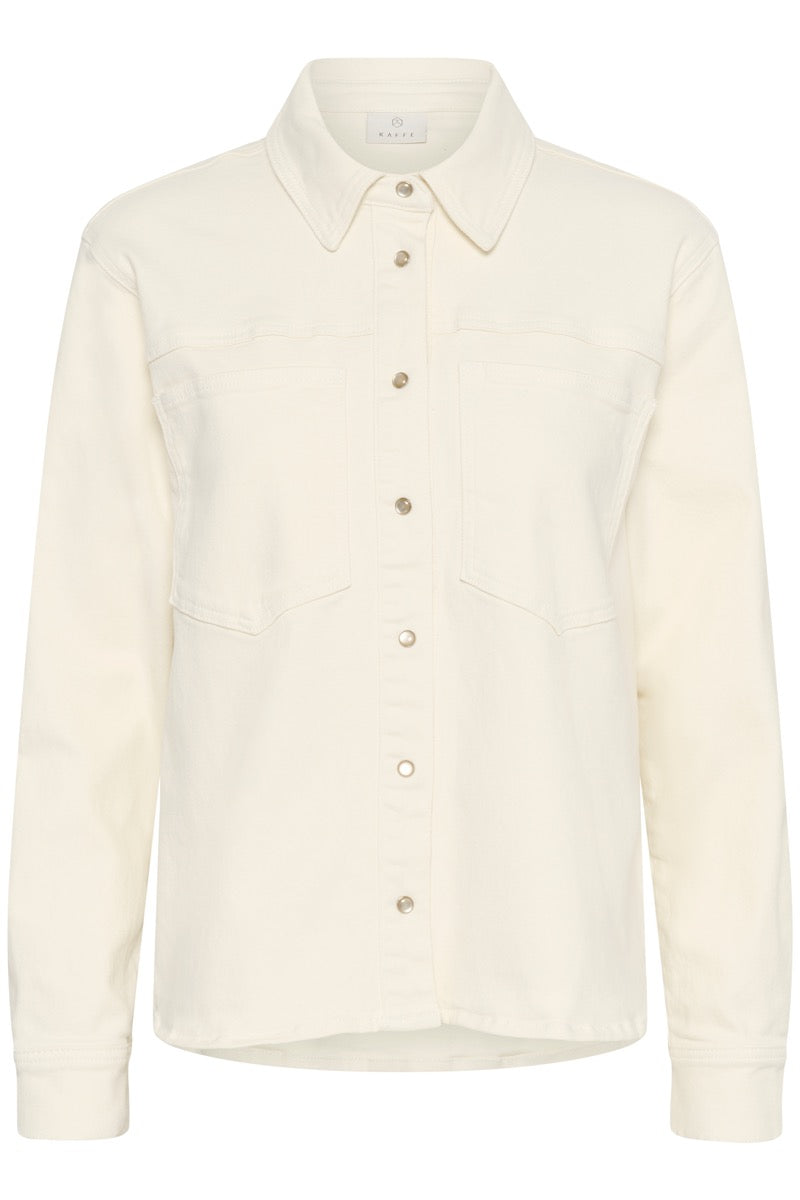 KAFFE Whitney Skjorte Denim Off White