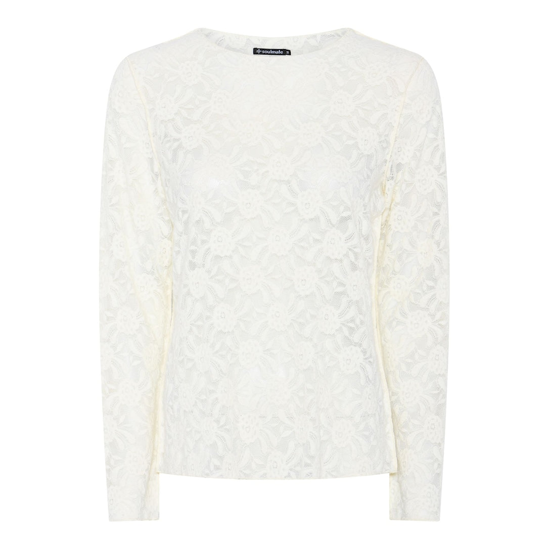 Soulmate Florim Strik T-shirt Off White