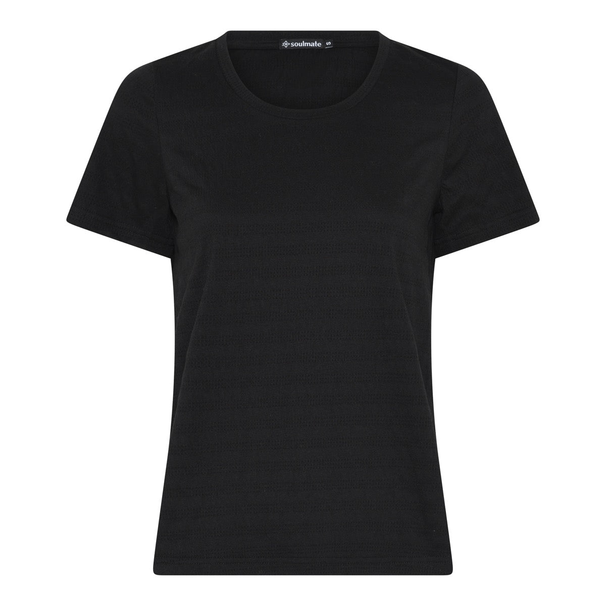 Soulmate Katja Strik T-shirt Sort