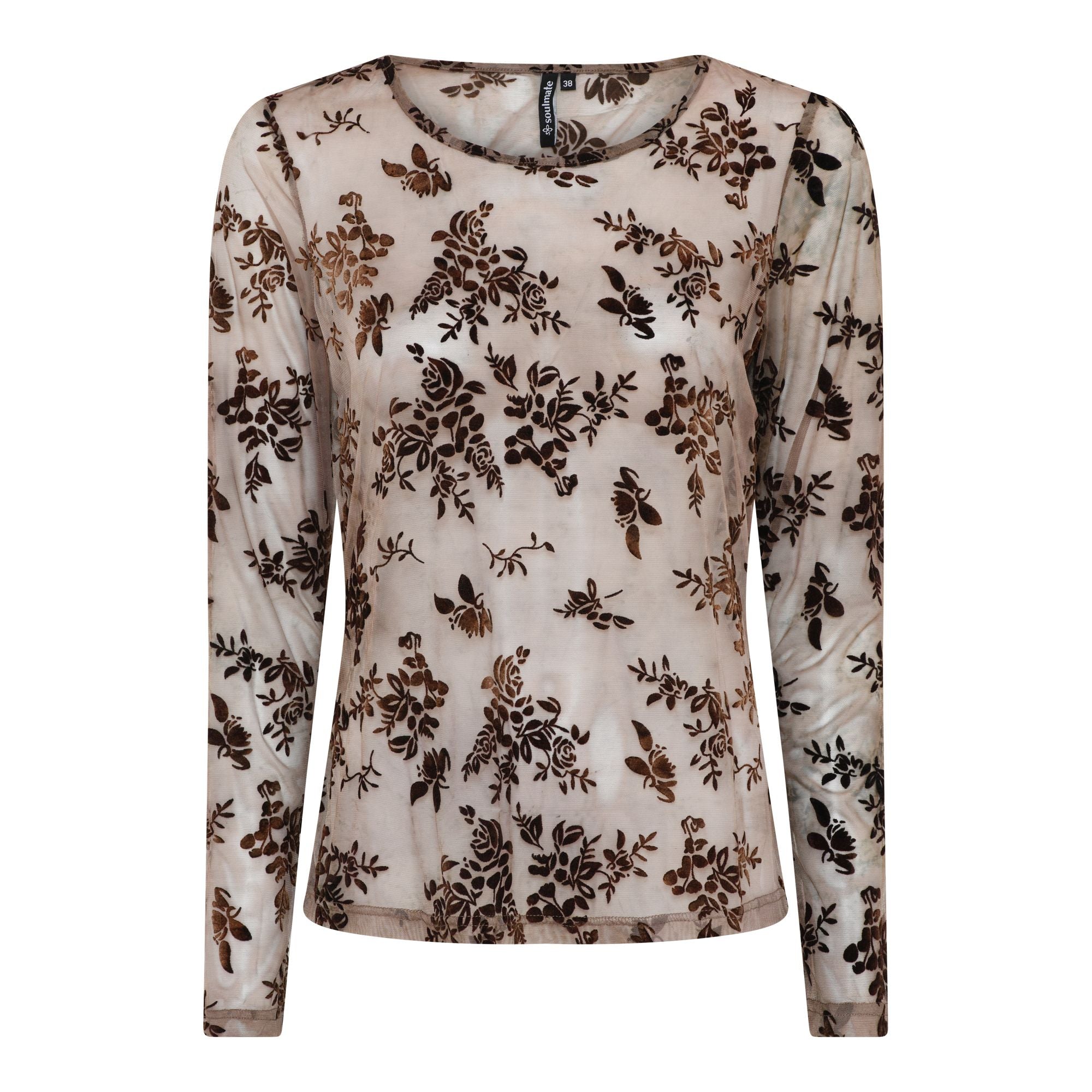 Soulmate Malene T-shirt Burgundy Rød