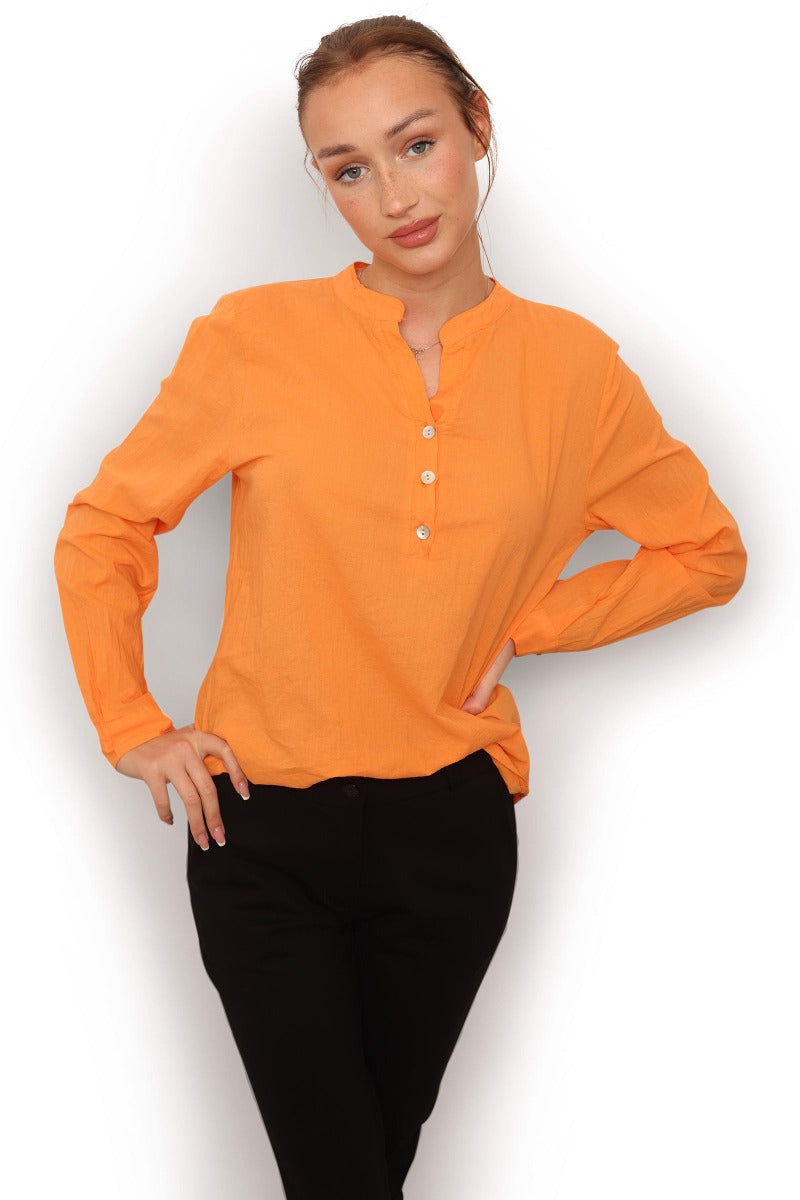 Copenhagen Luxe Skjorte Orange