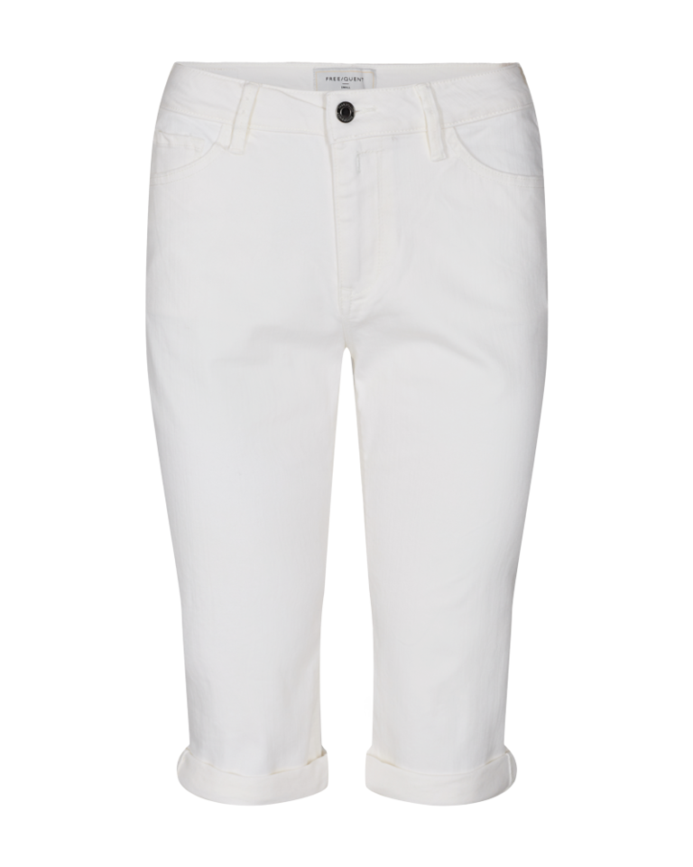 Freequent Amie Shorts Denim Bright White
