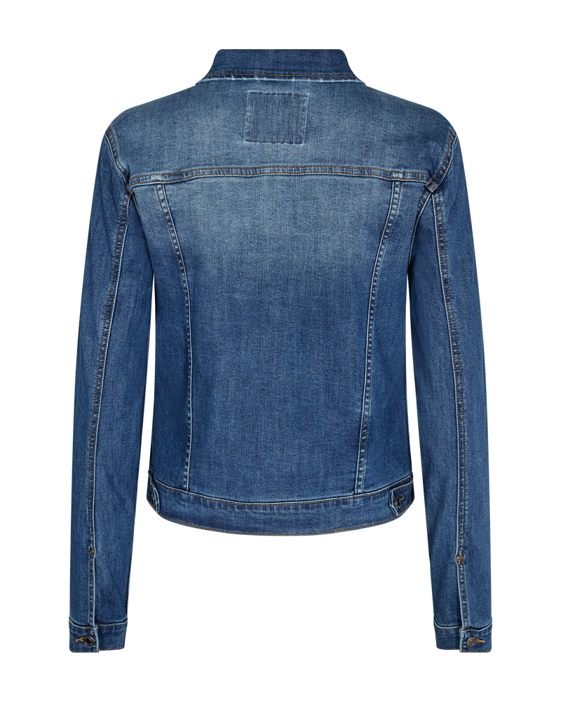 Freequent Rock Jakke Denim Blå