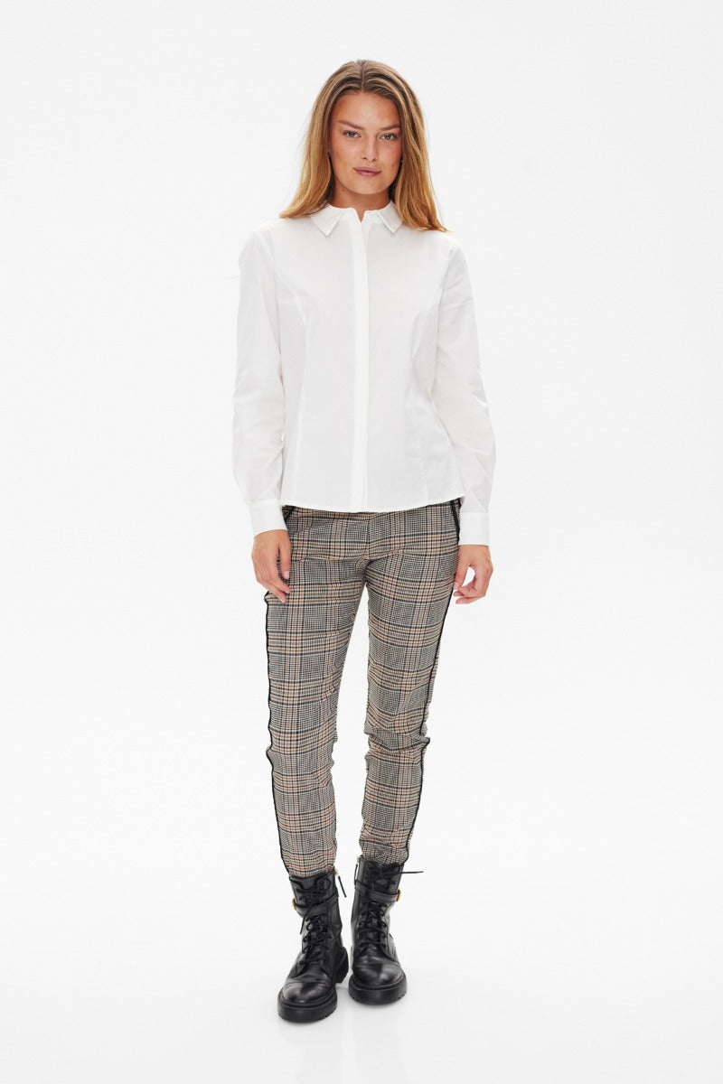 Freequent Oriana Skjorte Off White