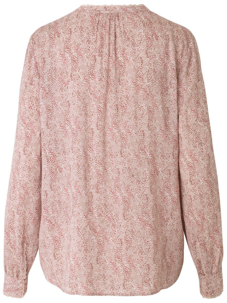 Rosemunde Copenhagen Bluse, Vintage Flickering Dots