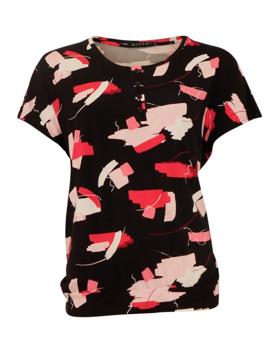 MICHA T Shirt Pink Print1