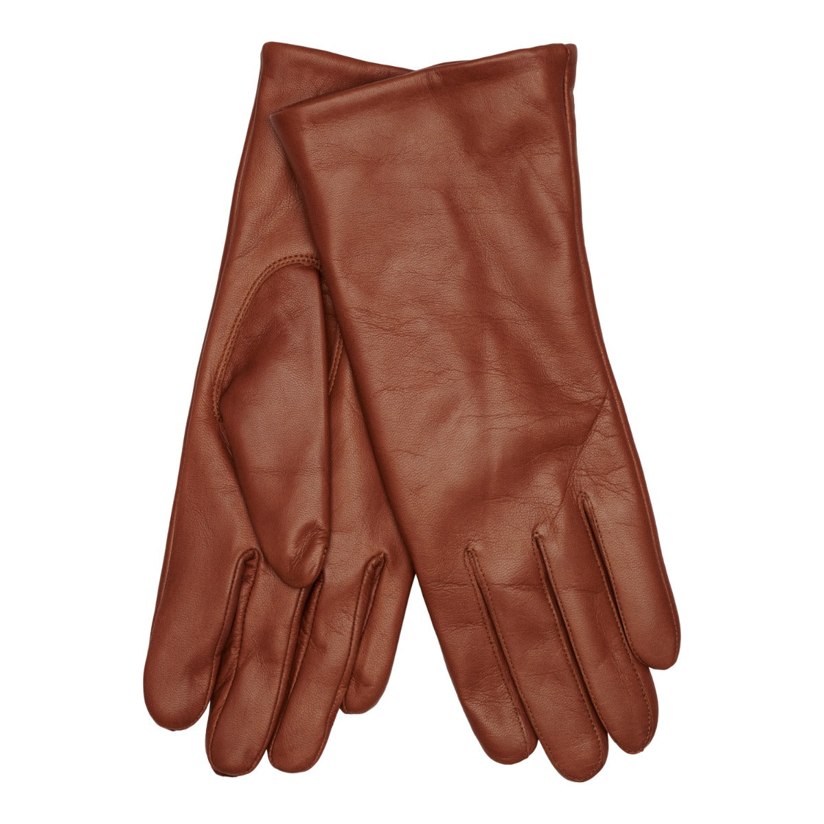 Orchid Skind Handsker Cognac