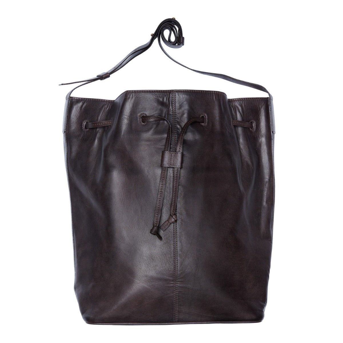 Orchid Bucket Taske Coffee Brun