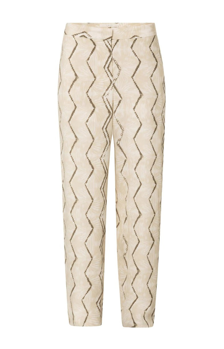 YAYA Bukser Wide Legs Sand