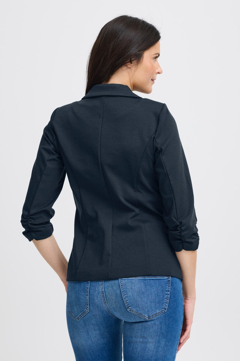 Fransa Zablazer 1 Blazer Dark Peacoat Blå